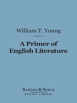 cover image of A Primer of English Literature (Barnes & Noble Digital Library)
